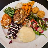 Maza Variation vegan at Maza Pita in Leipzig