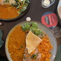 Puripoo with string hoppers at Sigiriya in Berlin