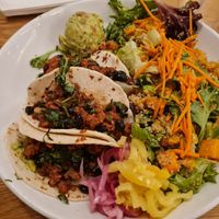 Taco bowl at Silver Diner in Elkridge