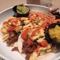 Just egg, beyond tacos at Silver Diner in Elkridge