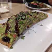Avocado toast at Silver Diner in Elkridge