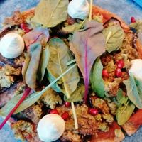 Arabian pizza at Epiphany's Kitchen in Ghent