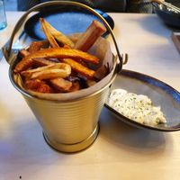 vegetable fries (appetizer) at Epiphany's Kitchen in Ghent