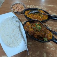Aaloo Ghobi and chana Masala at Tadka4986 in New Delhi