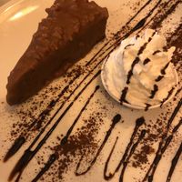 The best cake ever at Hummus Bar in Haifa