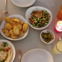 Hummus Bar, Haifa at Hummus Bar in Haifa