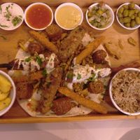 Hummus Bar, Haifa at Hummus Bar in Haifa