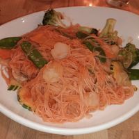 Sweet and sour stir fry with veggies at GingeRootz Asian Grille in Appleton