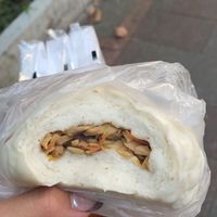 Mushroom and bamboo  at Liu Jin Vegetarian Buns in Taipei