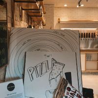 u can get a normal pizza or a monster pizza or monster pizza slice  at Lazy Moon Pizza - Colonial Dr in Orlando