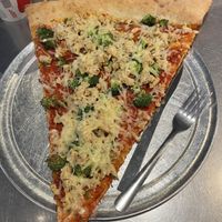 Vegan Cheese, Vegan Chicken, Broccoli   at Lazy Moon Pizza - Colonial Dr in Orlando