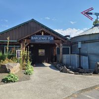 Front of the house at Bargeway Pub in The Dalles