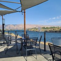 Breeze with a view at Bargeway Pub in The Dalles