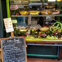 Front of store at Little Bowl in Hanoi