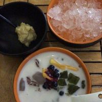 Mixed Durian bowl at Little Bowl in Hanoi