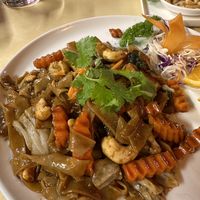 Pad See Ew with Tofu and no egg- delishhhh  at Thai Thani in Tauranga