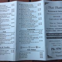 Can easily be modified since everything is made fresh at Thai Thani in Tauranga