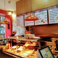 Takeaway counter at Levant Kitchen in London