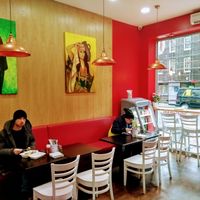 Dining area at Levant Kitchen in London