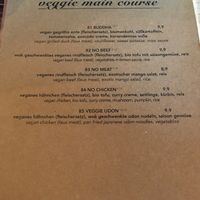 Menu 2 at Gate 57 in Berlin