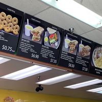 Menu - clearly marked vegan options and owners/workers understand vegan at Casa de Falafel in Glendale