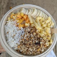 Smoothie bowl at Cruising Smoothly in Weligama