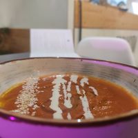 Tomato cream, soup of the day at Broccoli  in Kirov
