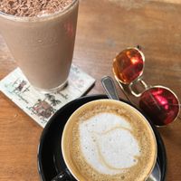 Almond butter smoothie   at Cafe Kumbuk in Colombo