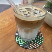 Iced latte   at Cafe Kumbuk in Colombo