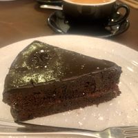 Vegan Chocolate Raspberry Cake & Americano at Cafe Kumbuk in Colombo