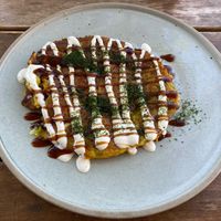 Okonamiyaki at Sister of Soul in Richmond