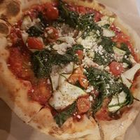 Vegan pizza (without mushroom). Top quality at Sicilian in Parramatta