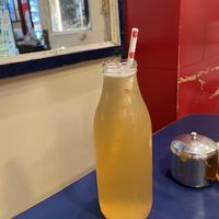 Apple juicee  at Brown Bread Bakery in Varanasi