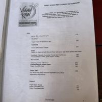 Menu march 2025  at Brown Bread Bakery in Varanasi