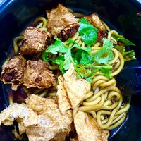 Lor Mee 👎🏼 overcooked noodles & too thick gravy    at V4Vegetarian 無極齋 in West Singapore