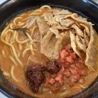 Laksa at V4Vegetarian 無極齋 in West Singapore