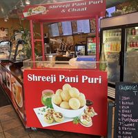 Pani puri, a favorite   at Shreeji Indian Vegetarian Street Food in Louisville