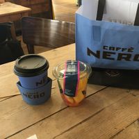 Vegan meal at LHR - Caffe Nero - T3 in West London