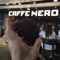 Vegan cookie at LHR - Caffe Nero - T3 in West London