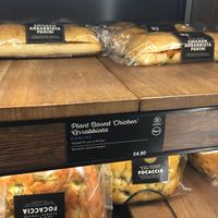 Vegan panini at LHR - Caffe Nero - T3 in West London