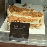 Apple Crumble & Custard Tart  at LHR - Caffe Nero - T3 in West London
