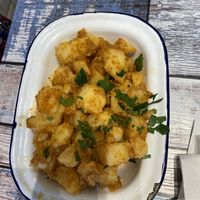 Potato salad (hopefully vegan)  at Pita Paris in Paris