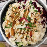 Sabich Plate, sick! at Pita Paris in Paris