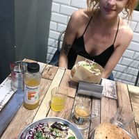Sabich authentique and harif pita without egg😍 at Pita Paris in Paris