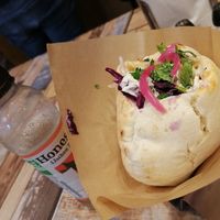 Really nice food, really close to the finucular, really good price! Totally recomended at Pita Paris in Paris