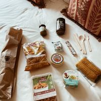 Vegan groceries from Organic Market  at Organic market in Barcelona