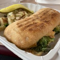 Happy Buddha sandwich  at Green Man Juice Bar and Bistro in Rehoboth Beach