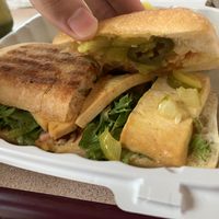 Happy Buddha sandwich  at Green Man Juice Bar and Bistro in Rehoboth Beach