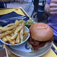 chicken burger   at BA-HA in Birmingham