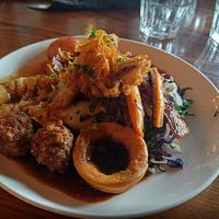 Mushroom-based Sunday roast. at BA-HA in Birmingham